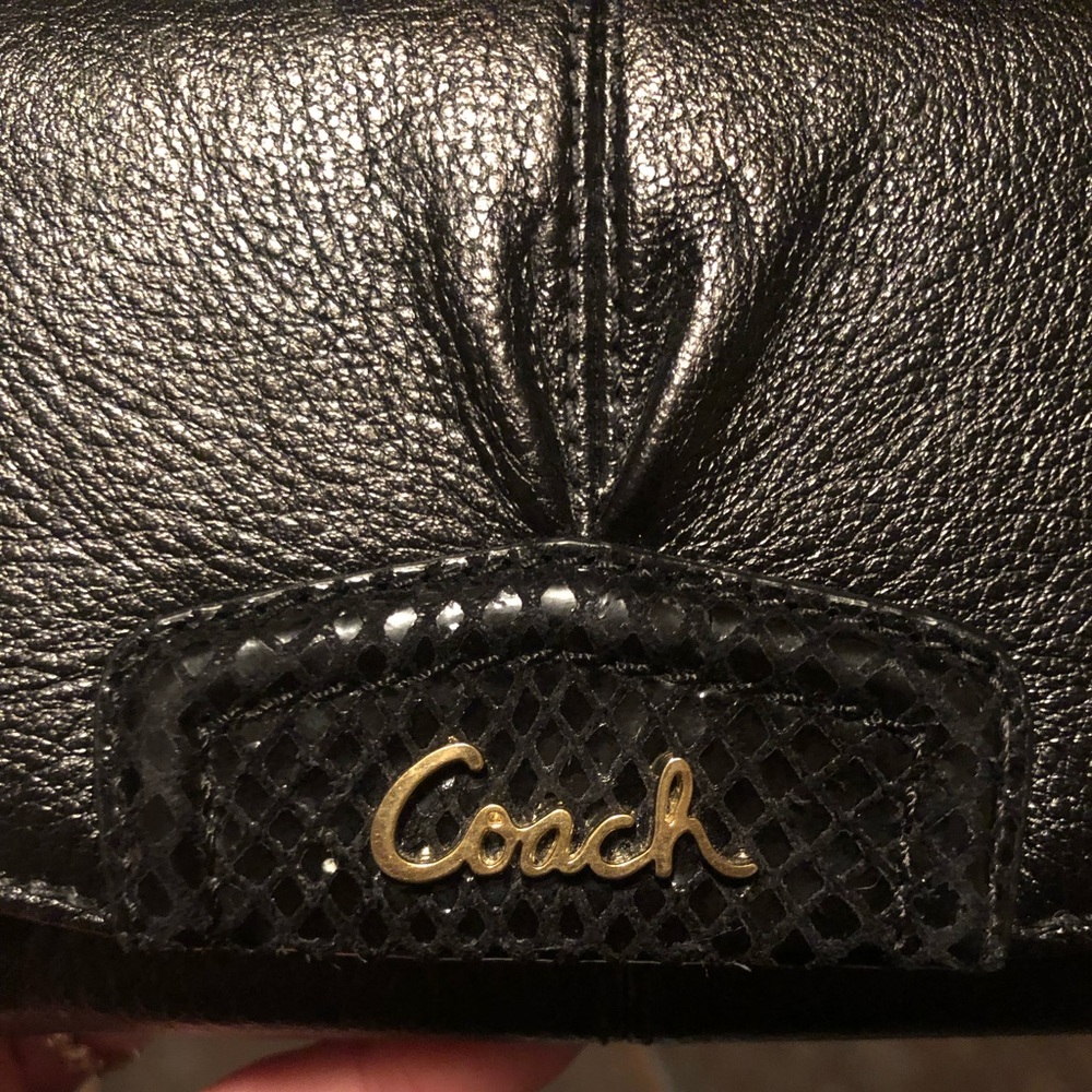 Leather Coach Wallet